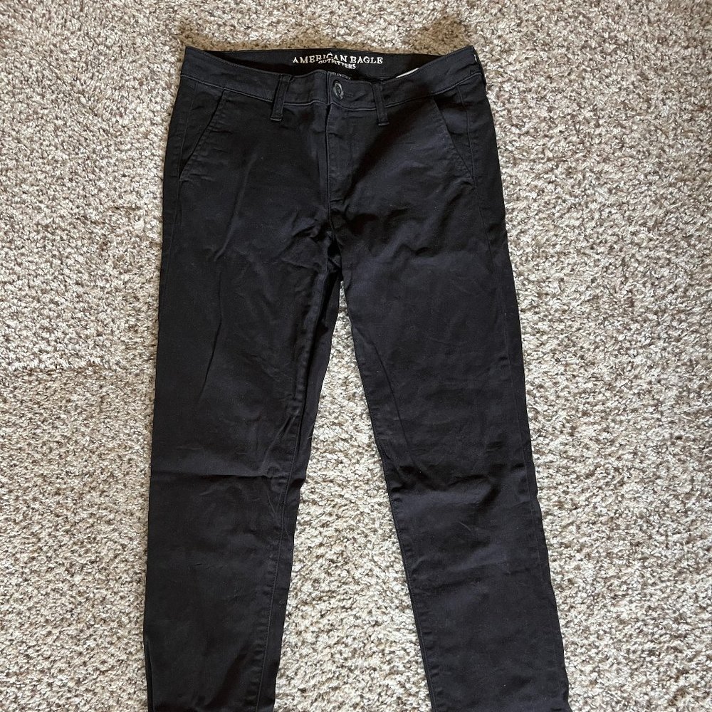 Black American Eagle Pants